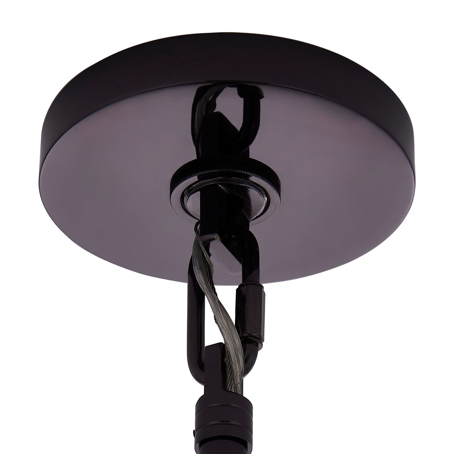 Kalco - 524655BN - Eight Light Pendant - UROKO - Black Nickel