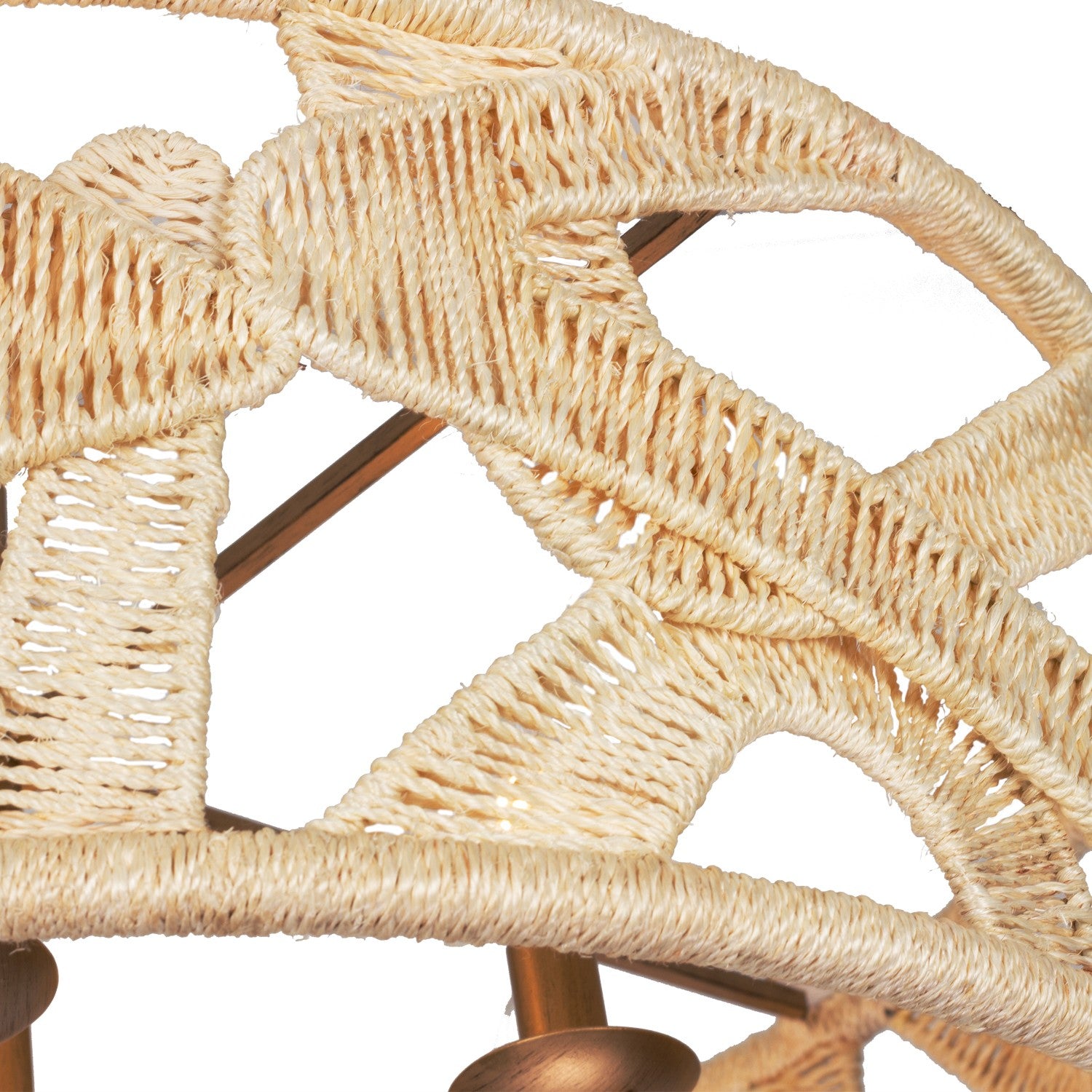 Kalco - 525756MGW - Six Light Pendant - SOGA - Modern Gold And White