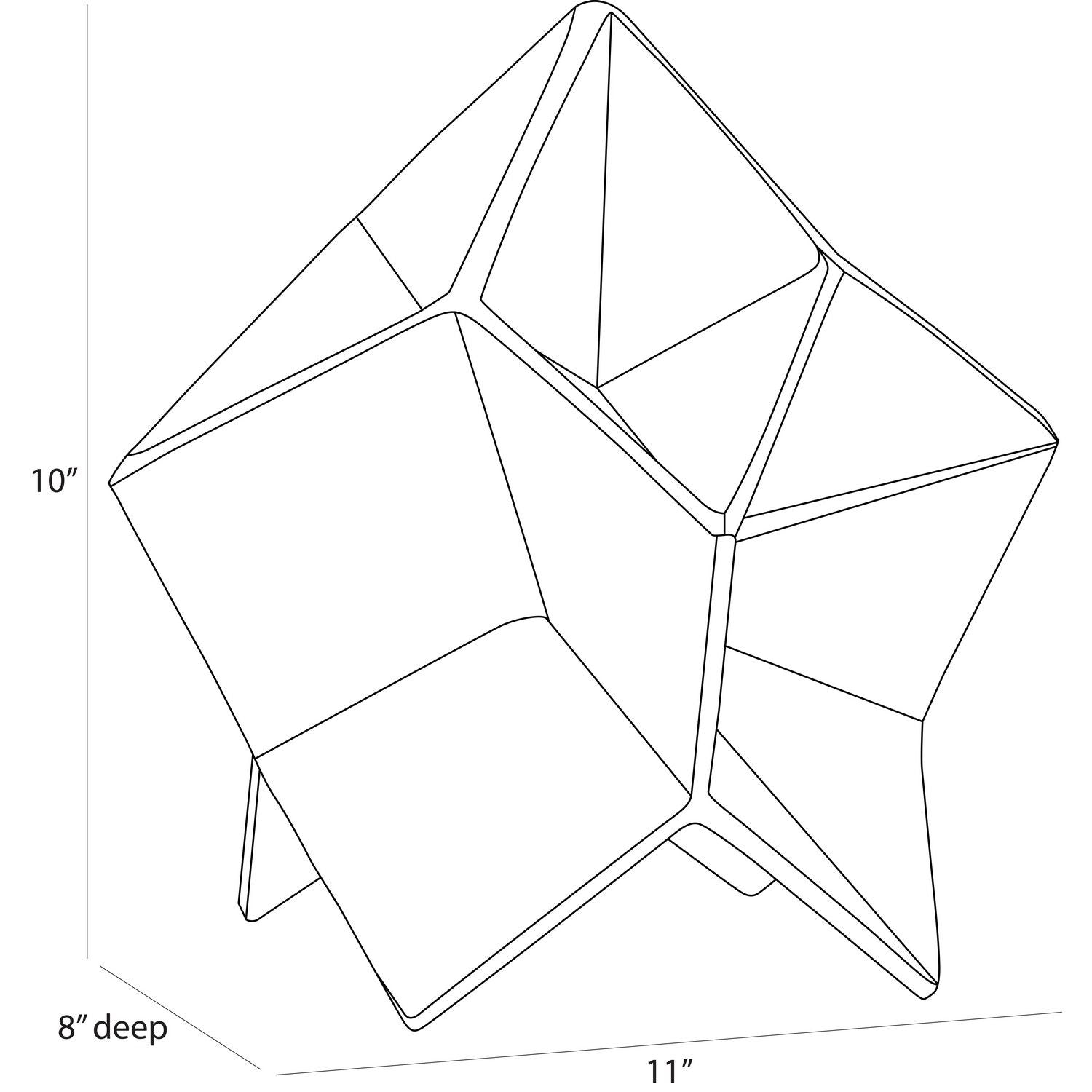 Arteriors - ASI13 - Sculpture - Kendrick - Antique Brass