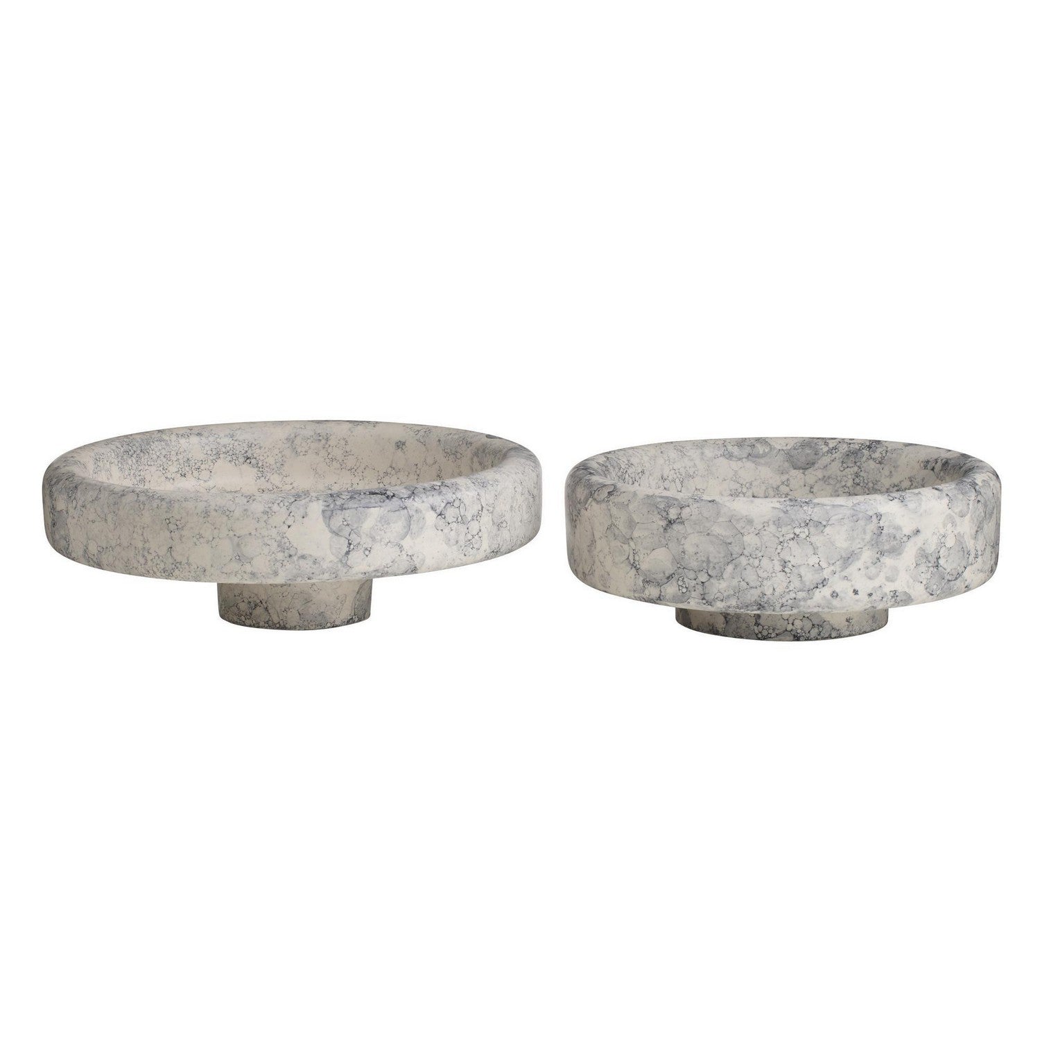 Arteriors - ATE04 - Centerpieces, Set of 2 - Izzy - Thundercloud