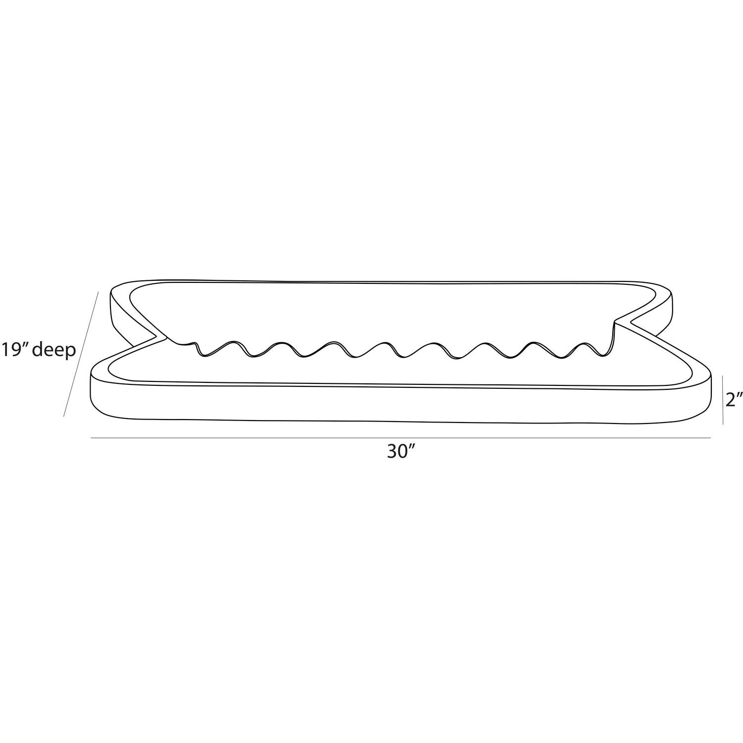 Arteriors - AYI15 - Tray - Kolby - Antique Brass