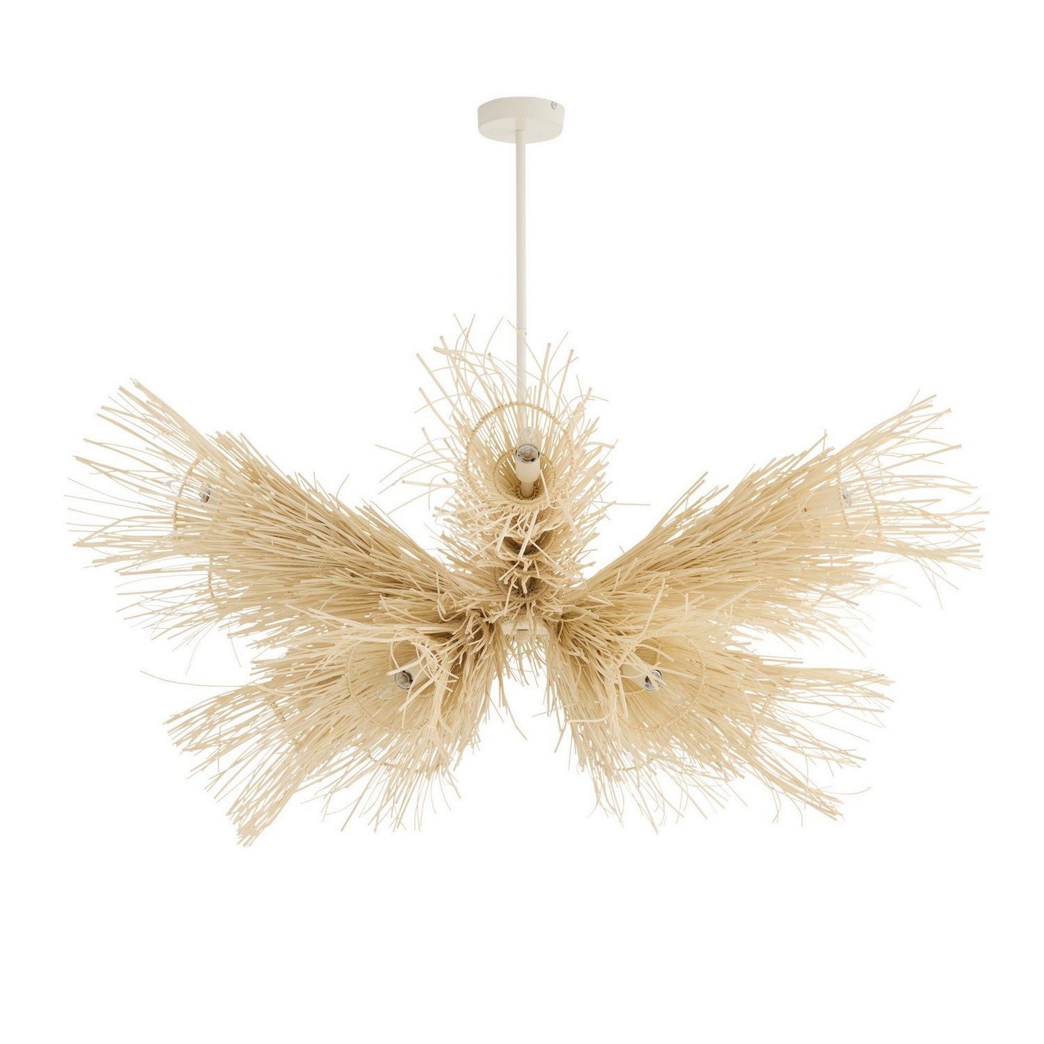 Arteriors - DLS15 - 12 Light Chandelier - Kauai - Bleached