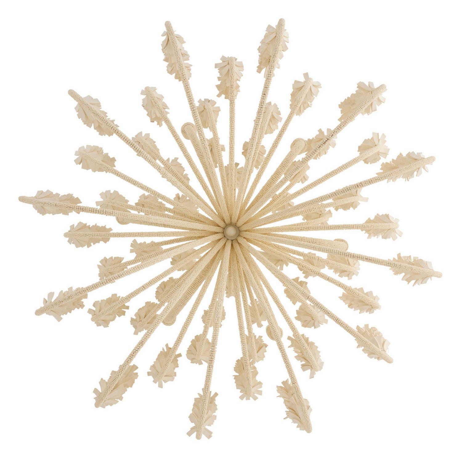 Arteriors - DMS20 - Six Light Chandelier - Kaia - Ivory