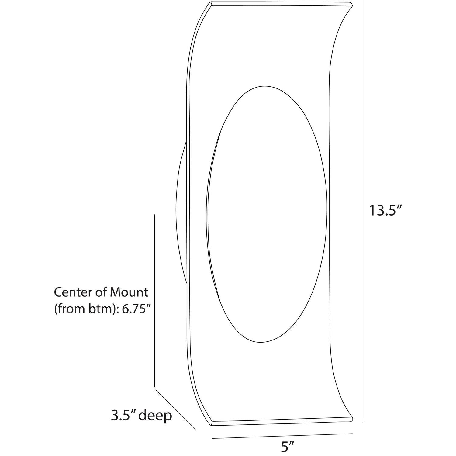 Arteriors - DWC78 - LED Wall Sconce - Jeter - Brandy