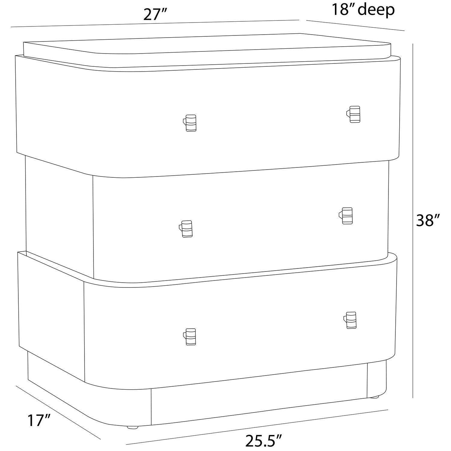 Arteriors - FIS06 - Side Table - Jacques - Brindle