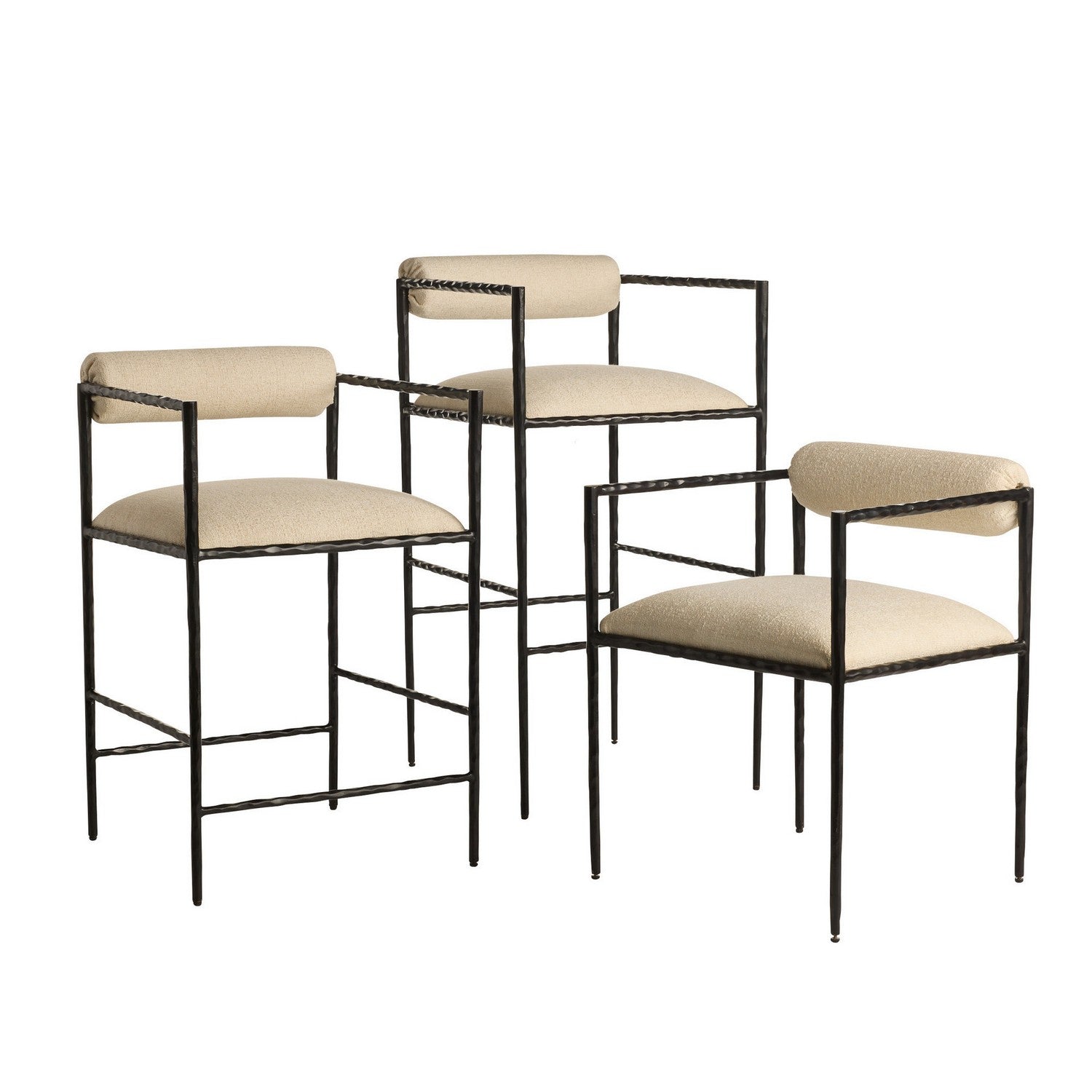 Arteriors - FRI31 - Chair - Barbana - Oxford White