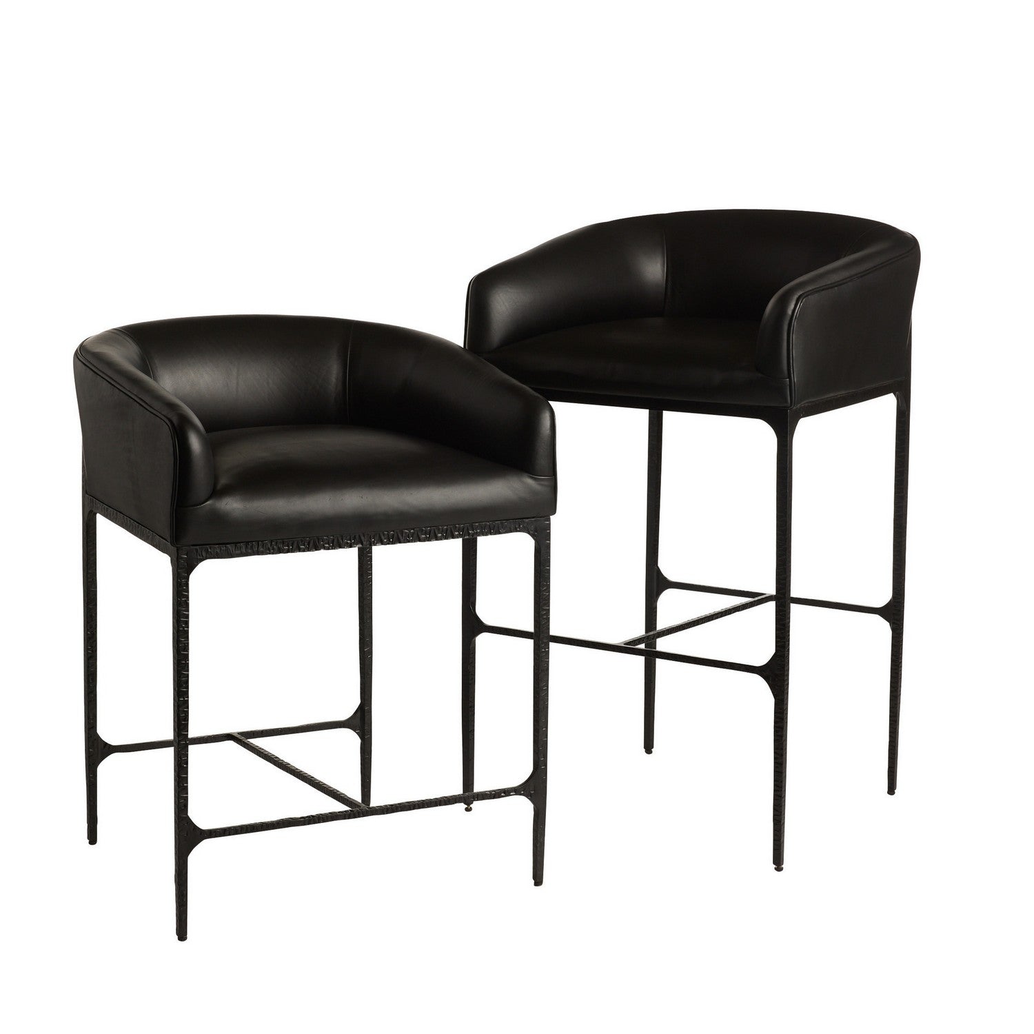 Arteriors - FSI16 - Bar Stool - Osbourne - Black