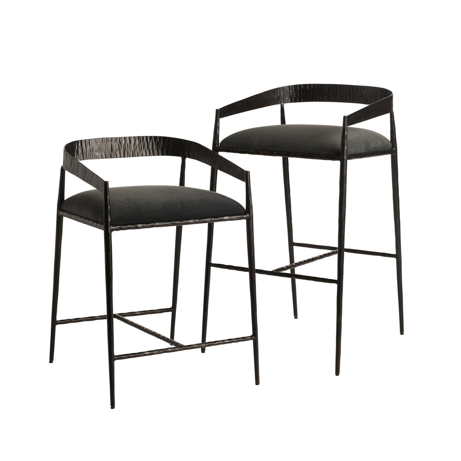 Arteriors - FSI21 - Counter Stool - Ansel - Midnight Grey