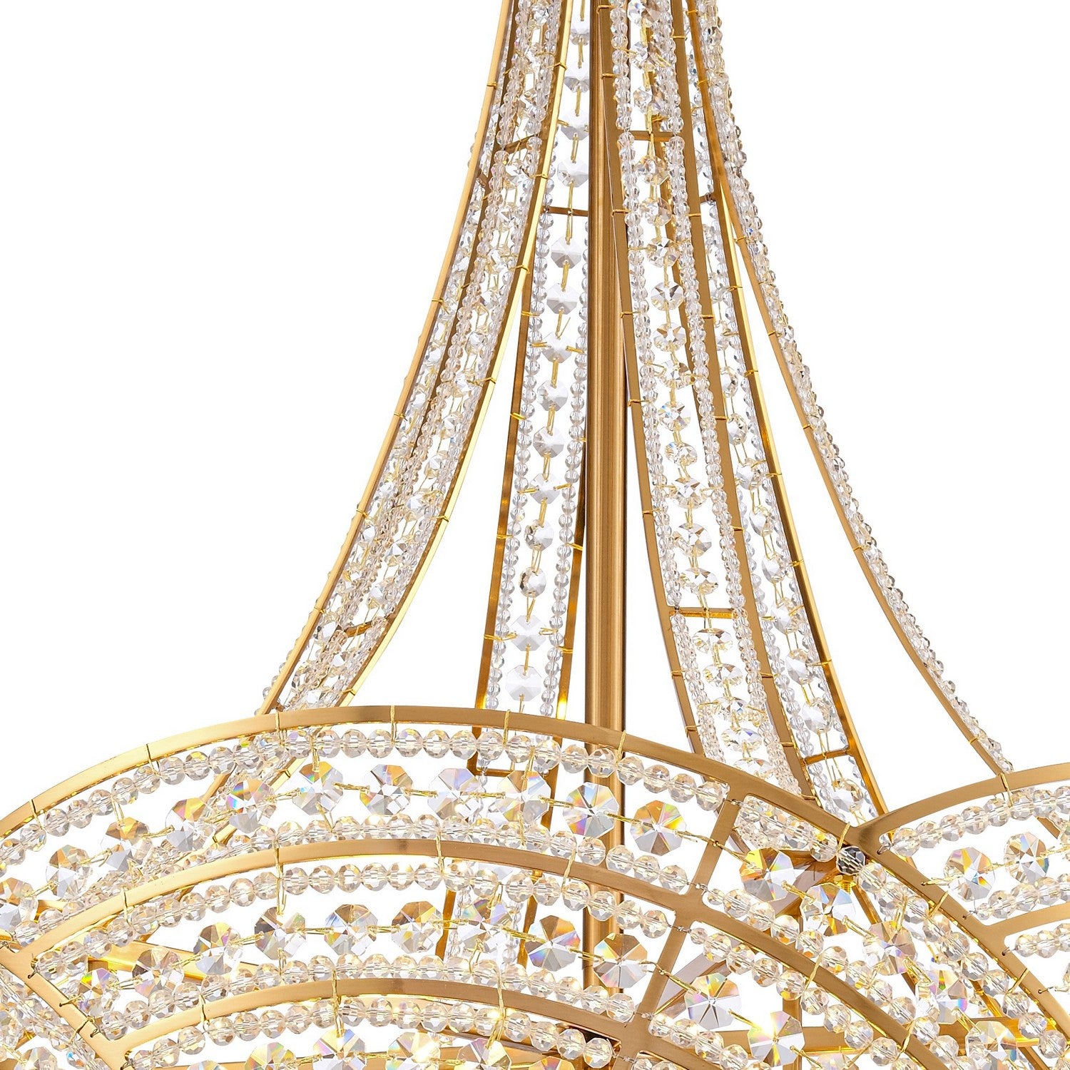Arabela Lighting - 85232-12 - 12 Light Chandelier - Anastasia - Lacquered Gold