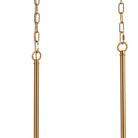 Arabela Lighting - 85234-8 - Eight Light Linear Chandelier - Anastasia - Lacquered Gold