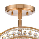 Arabela Lighting - 85235-4 - Four Light Semi Flush Mount - Anastasia - Lacquered Gold