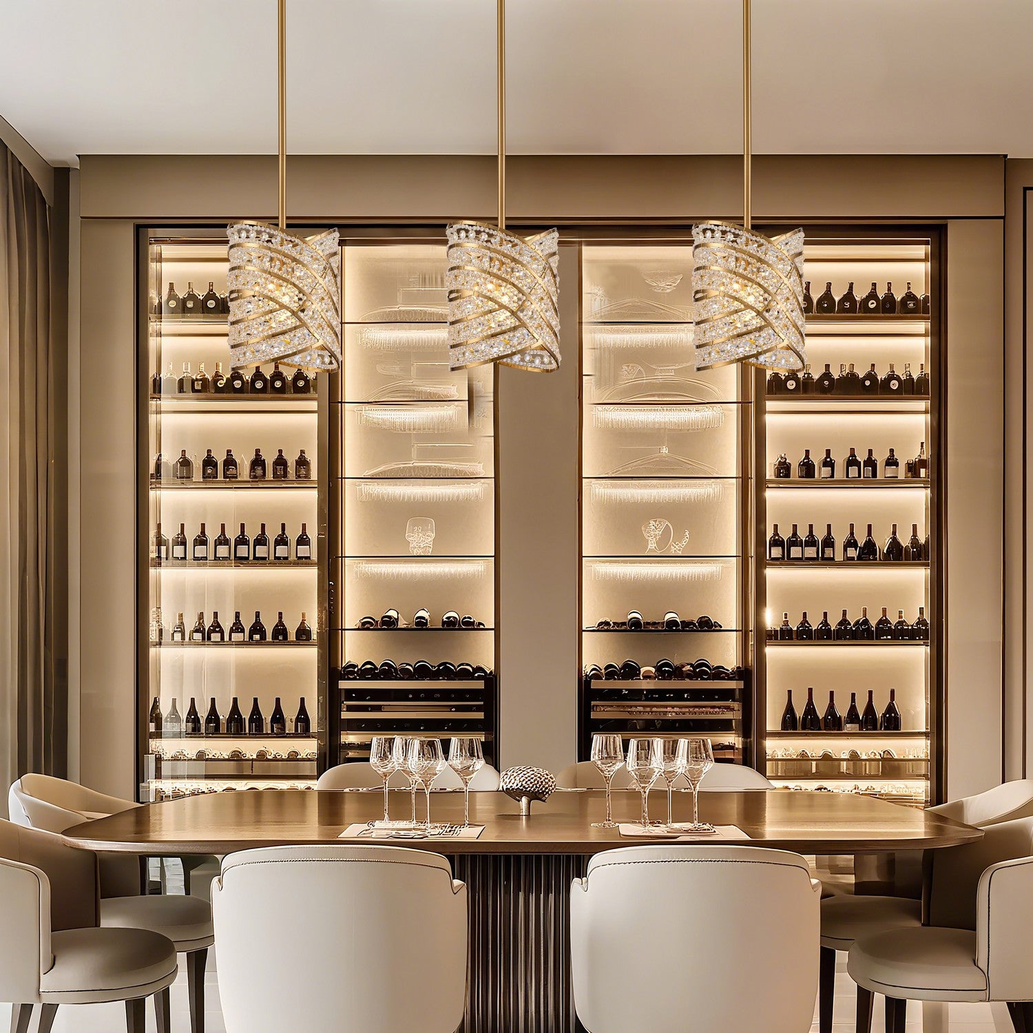 Arabela Lighting - 85239-1 - One Light Pendant - Anastasia - Lacquered Gold