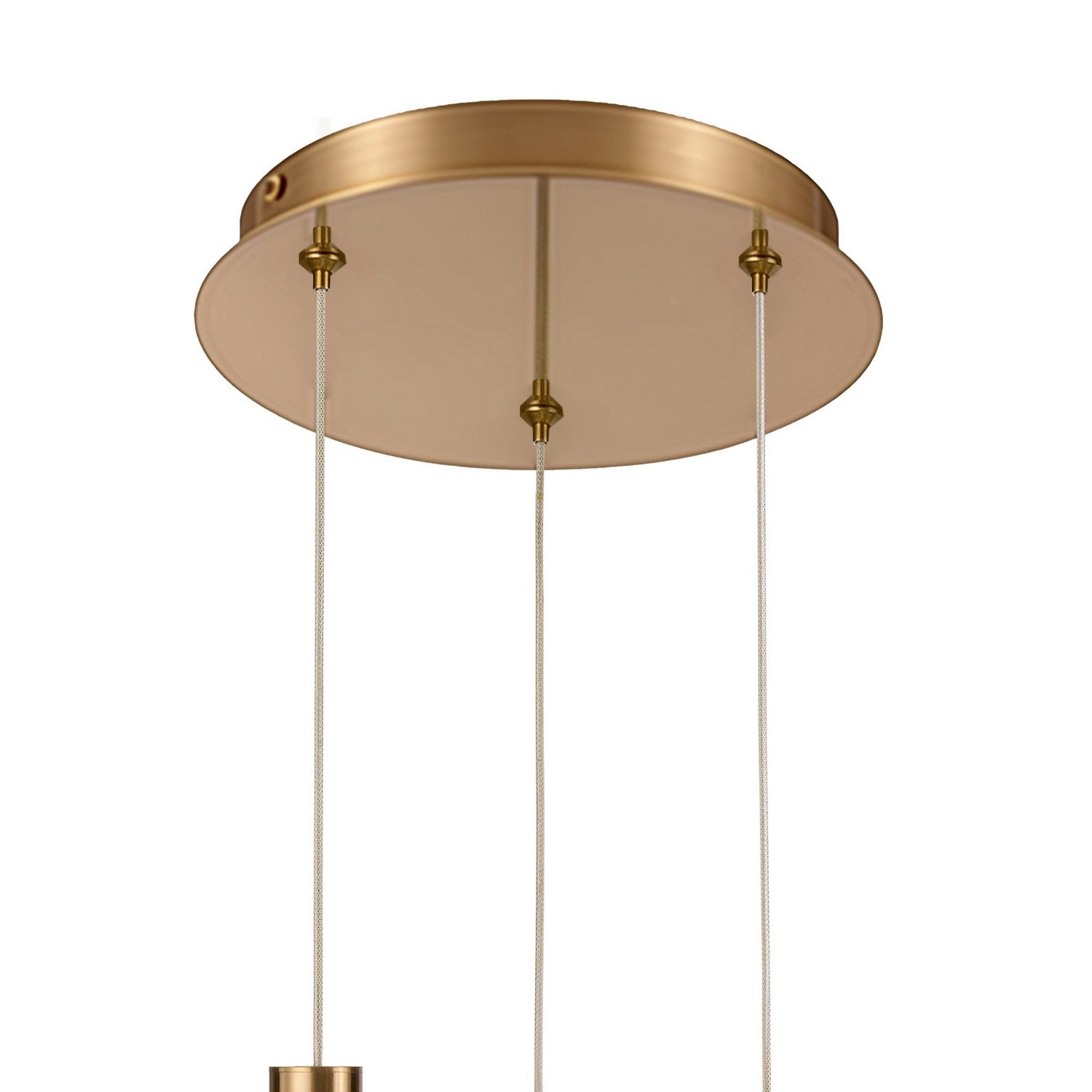 Arabela Lighting - 85212-3 - LED Pendant - Aurora - Natural Brass