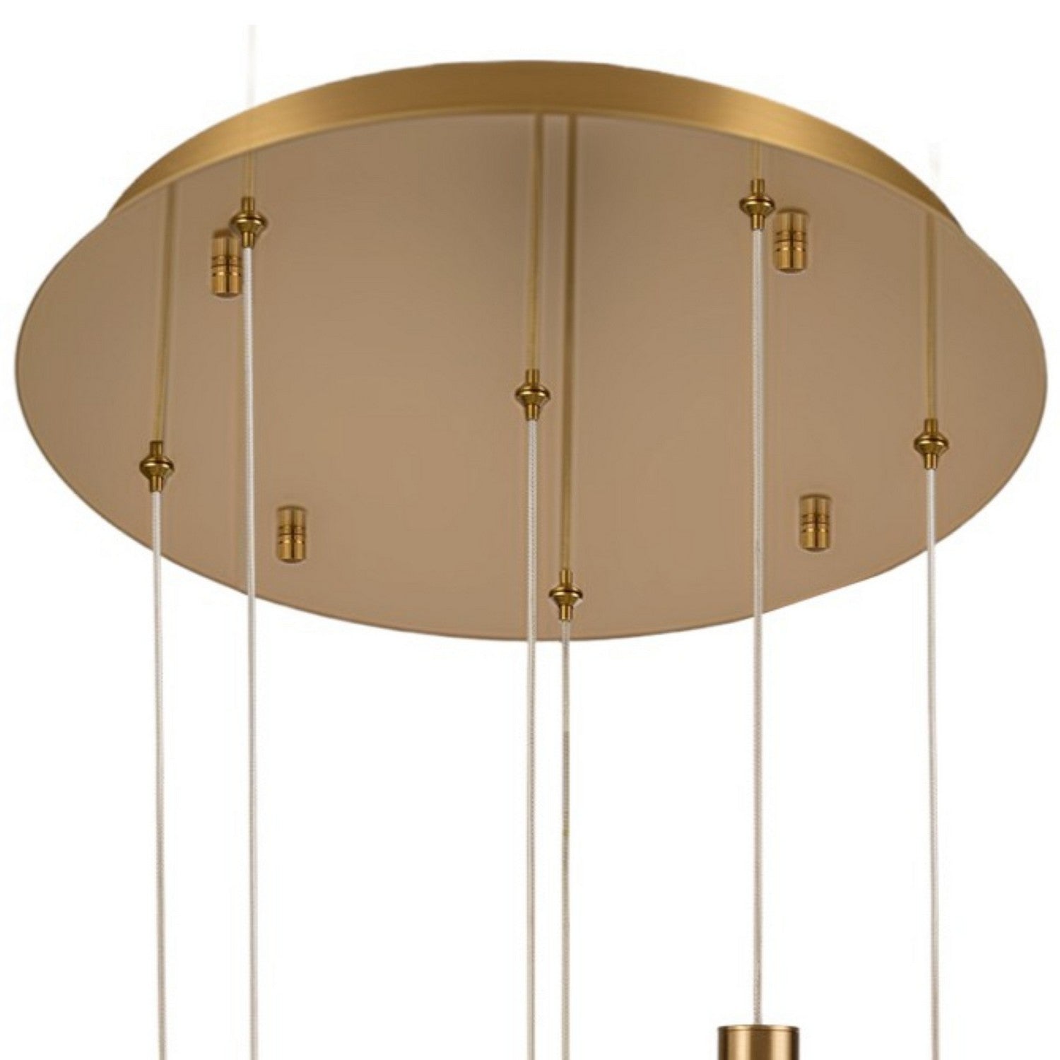Arabela Lighting - 85213-6 - LED Pendant - Aurora - Natural Brass
