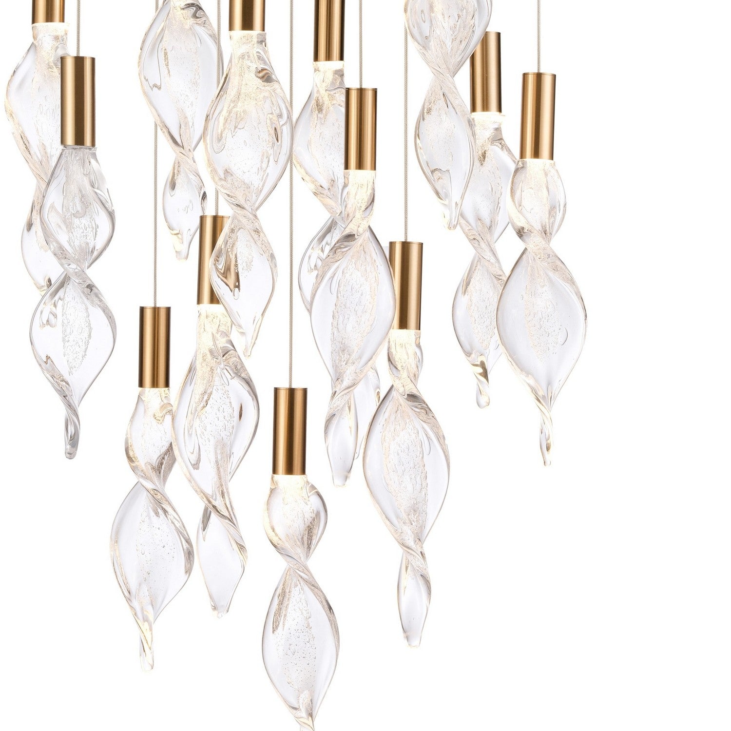 Arabela Lighting - 85214-13 - LED Pendant - Aurora - Natural Brass