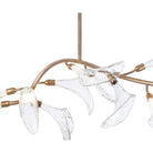 Arabela Lighting - 85191-11 - LED Linear Chandelier - Calla - Natural Brass