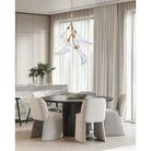 Arabela Lighting - 85193-5 - LED Chandelier - Calla - Natural Brass