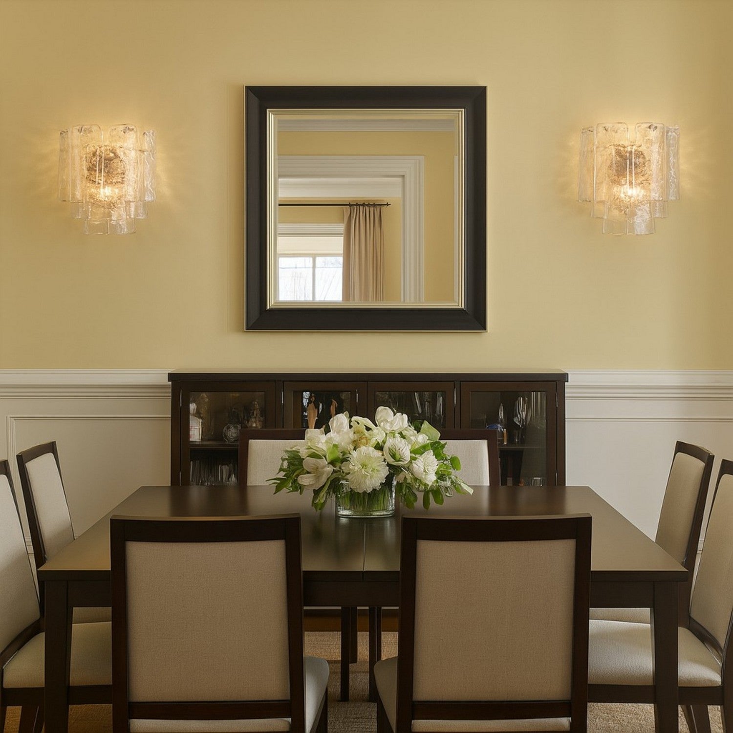 Arabela Lighting - 85164-2 - Two Light Wall Sconce - Fire and Ice - Lacquered Gold