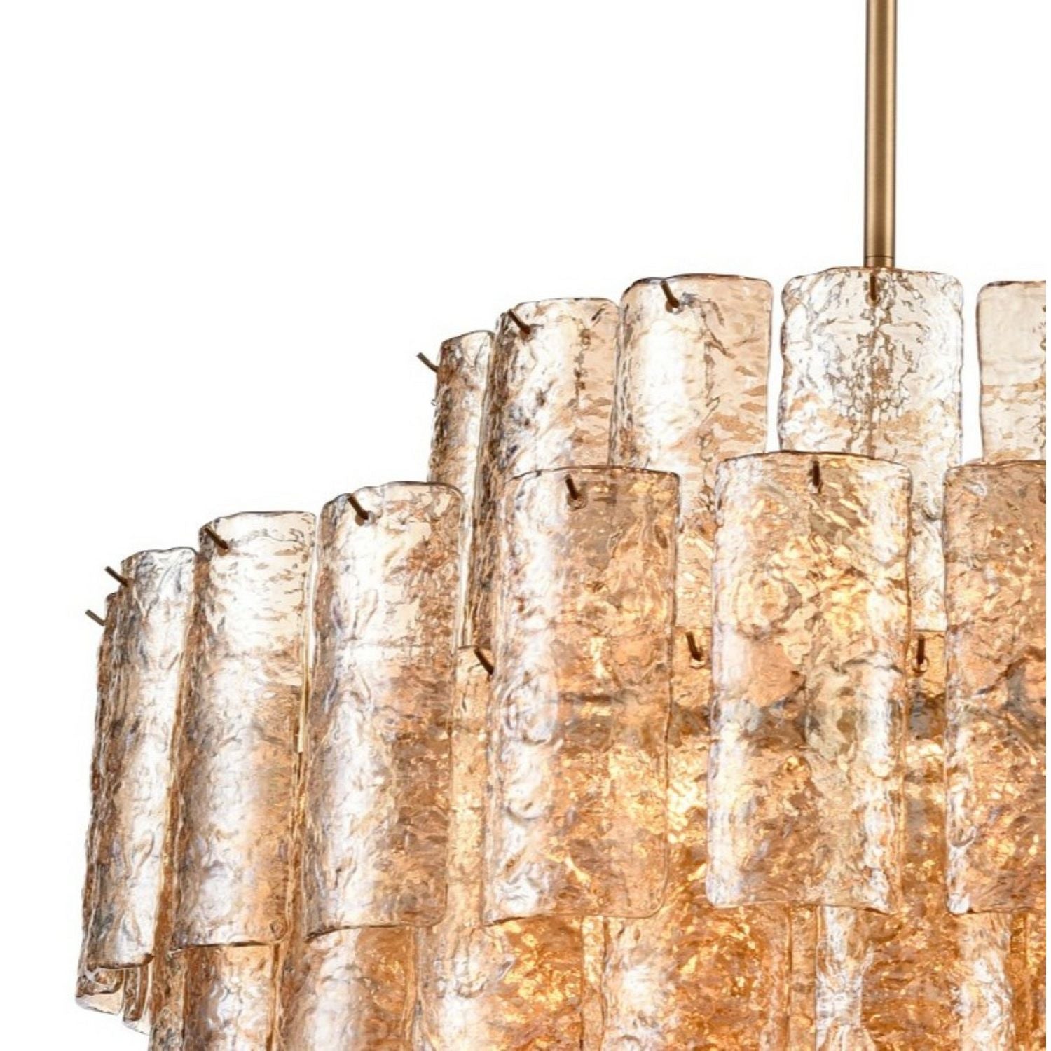Arabela Lighting - 85263-21 - 21 Light Chandelier - Fire and Ice - Lacquered Gold