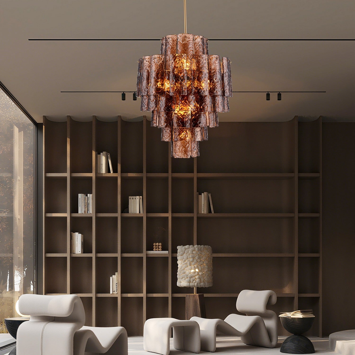 Arabela Lighting - 85362-13 - 13 Light Chandelier - Fire and Ice - Lacquered Gold