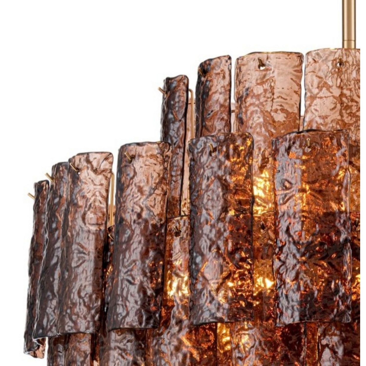 Arabela Lighting - 85363-21 - 21 Light Chandelier - Fire and Ice - Lacquered Gold