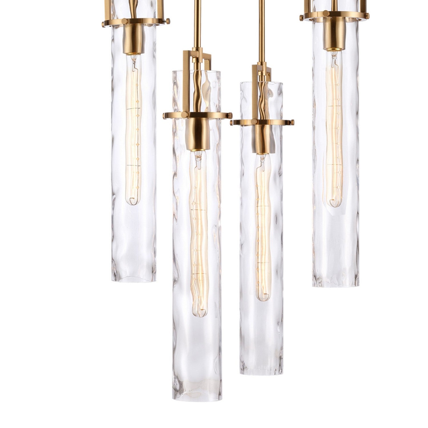 Arabela Lighting - 85241-4 - Four Light Chandelier - Jayden - Lacquered Gold