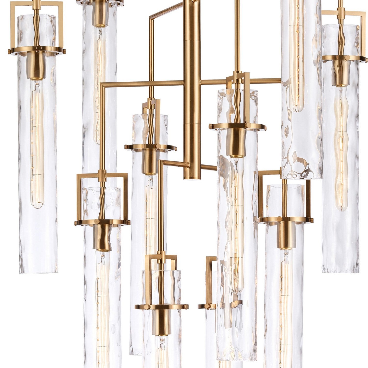 Arabela Lighting - 85243-10 - Ten Light Chandelier - Jayden - Lacquered Gold