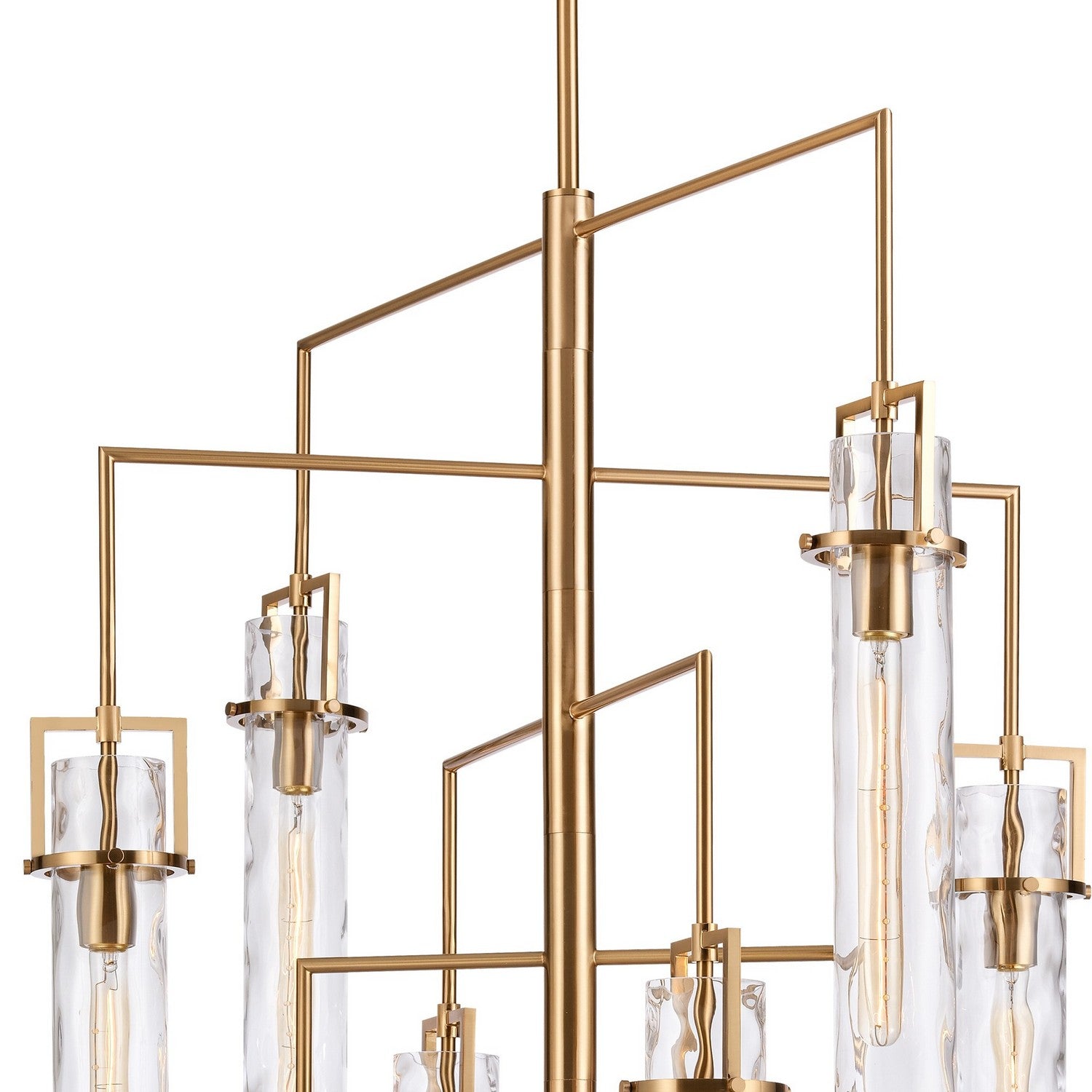 Arabela Lighting - 85243-10 - Ten Light Chandelier - Jayden - Lacquered Gold