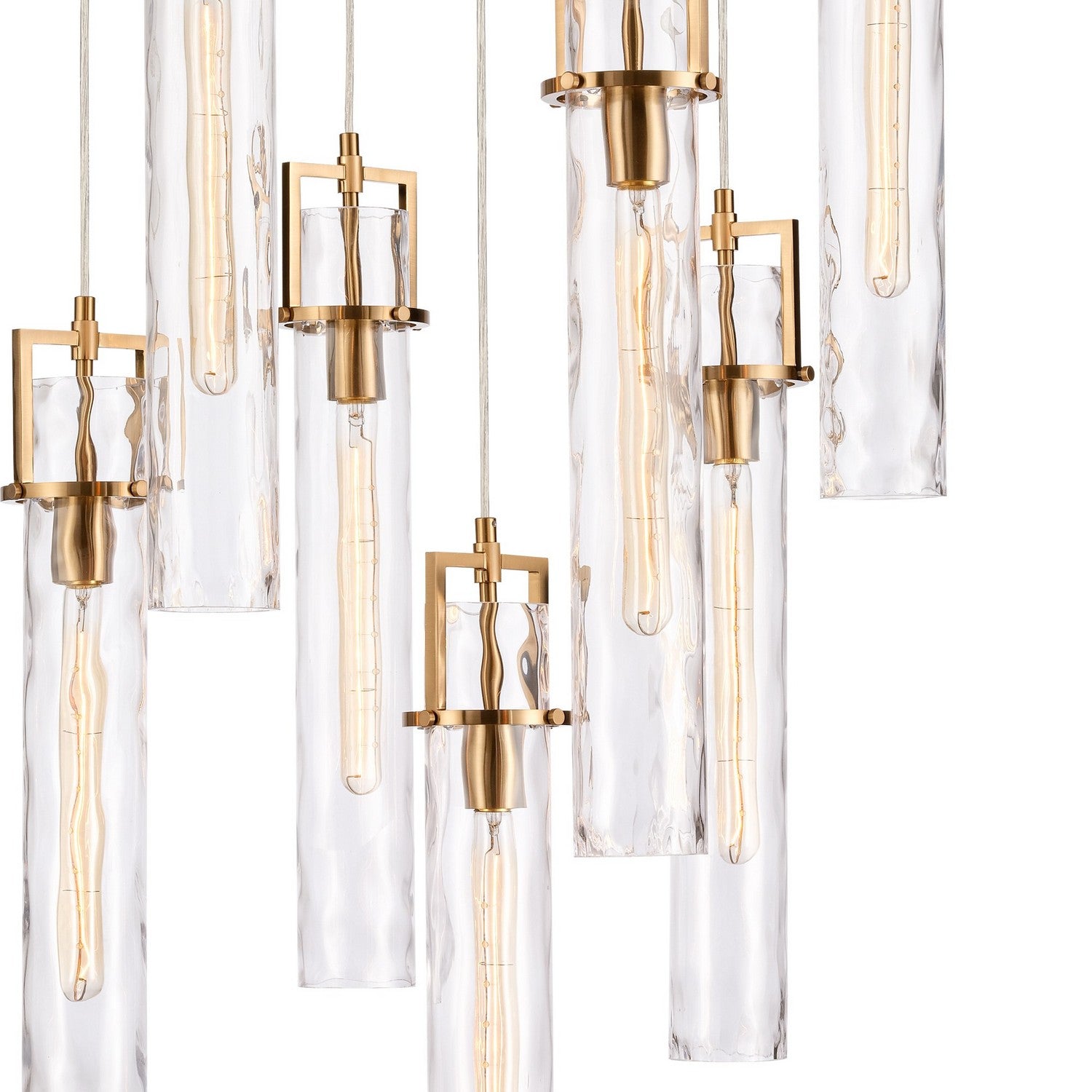 Arabela Lighting - 85244-7 - Seven Light Chandelier - Jayden - Lacquered Gold