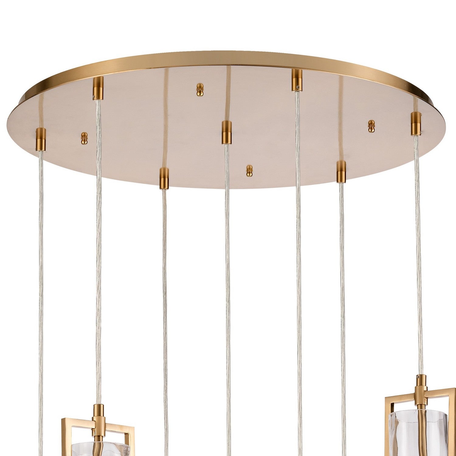 Arabela Lighting - 85244-7 - Seven Light Chandelier - Jayden - Lacquered Gold