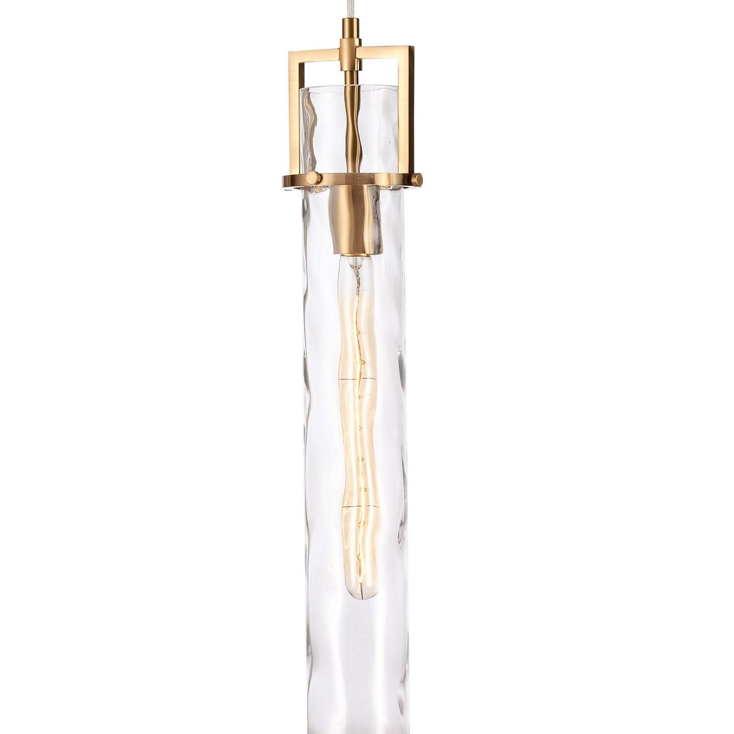 Arabela Lighting - 85245-4 - Four Light Linear Chandelier - Jayden - Lacquered Gold