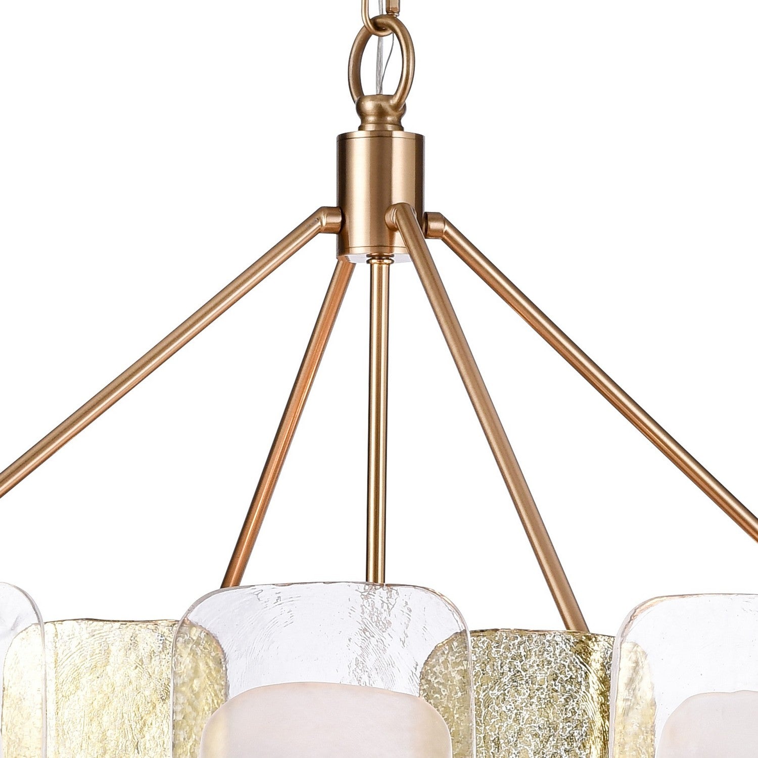 Arabela Lighting - 85202-16 - 16 Light Chandelier - Strata - Lacquered Gold