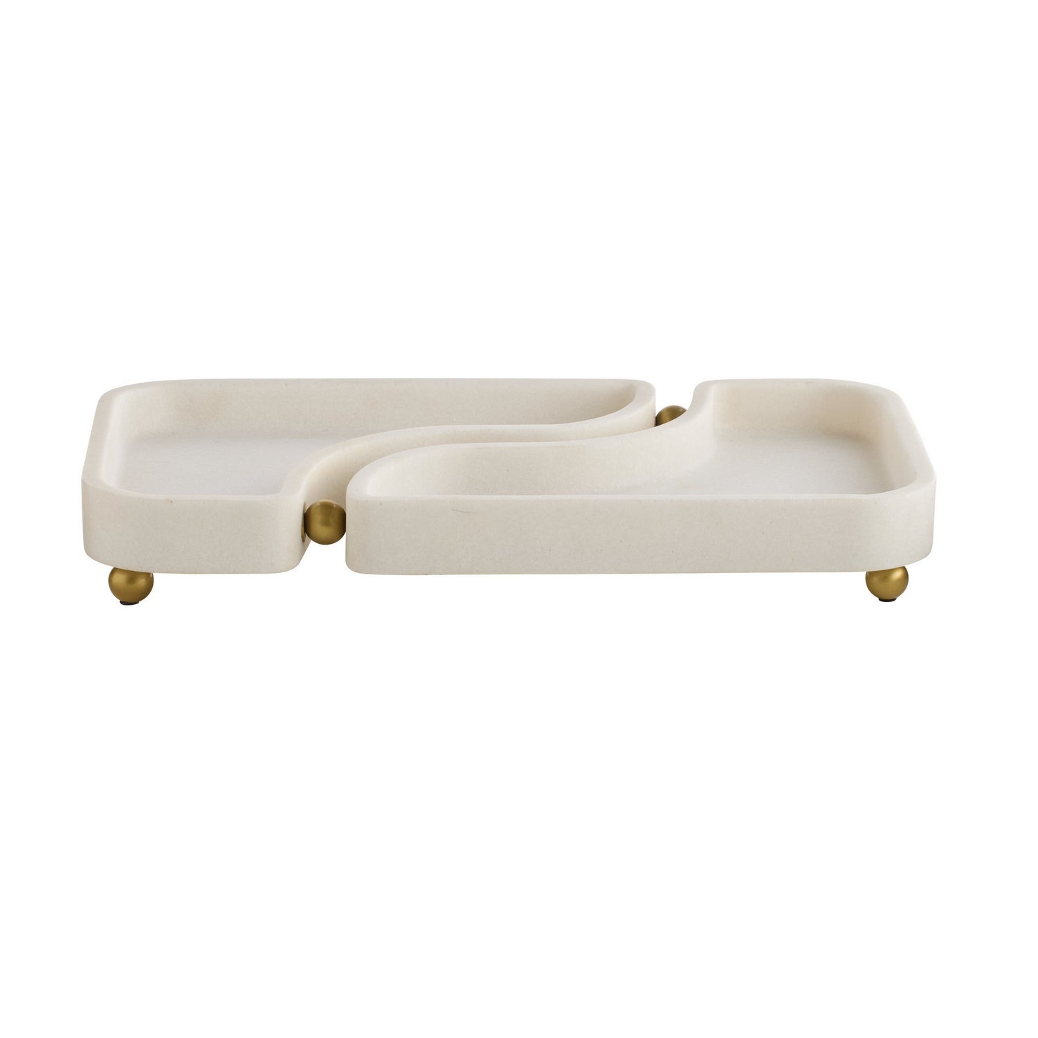 Arteriors - AYC03 - Tray - Lily - Ivory