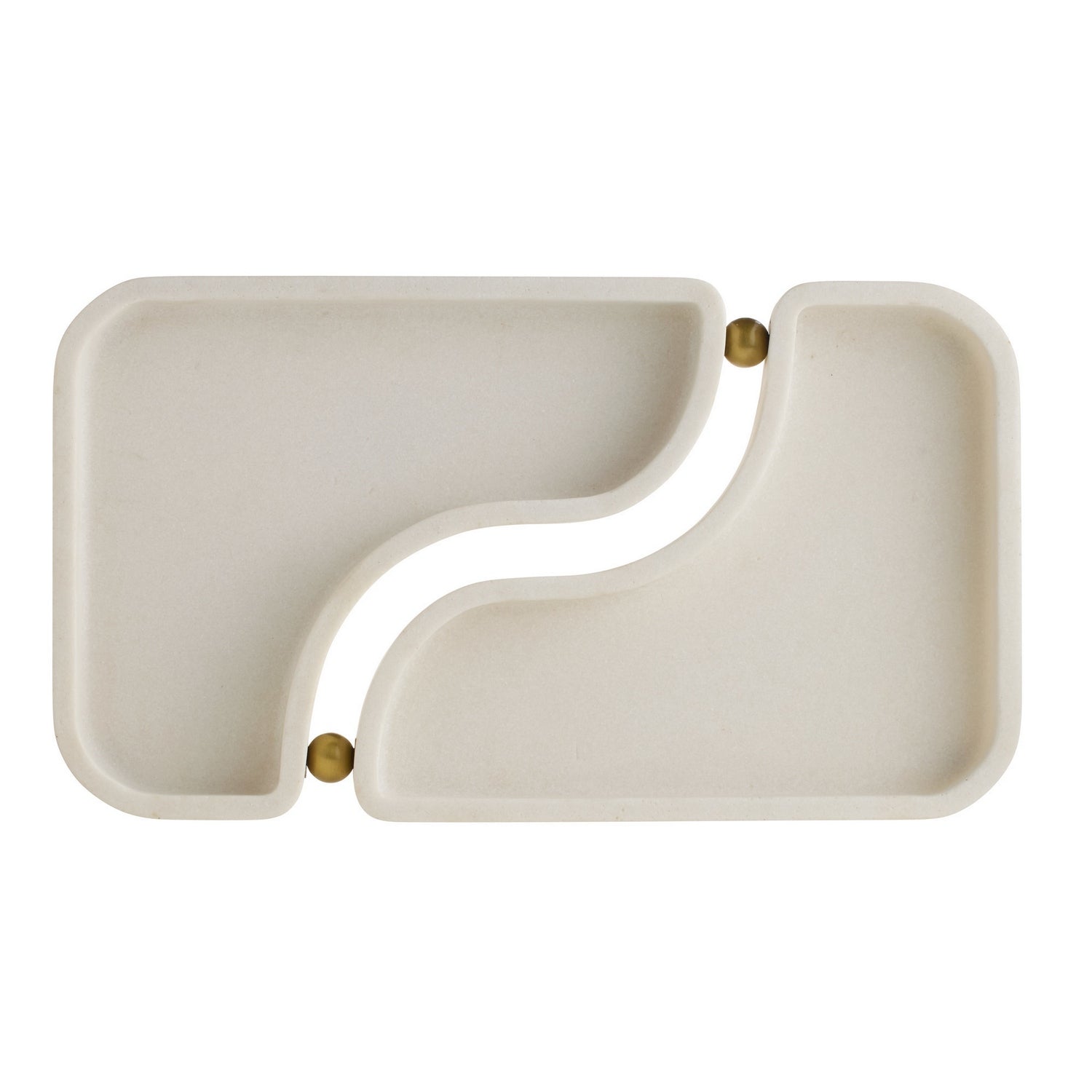 Arteriors - AYC03 - Tray - Lily - Ivory