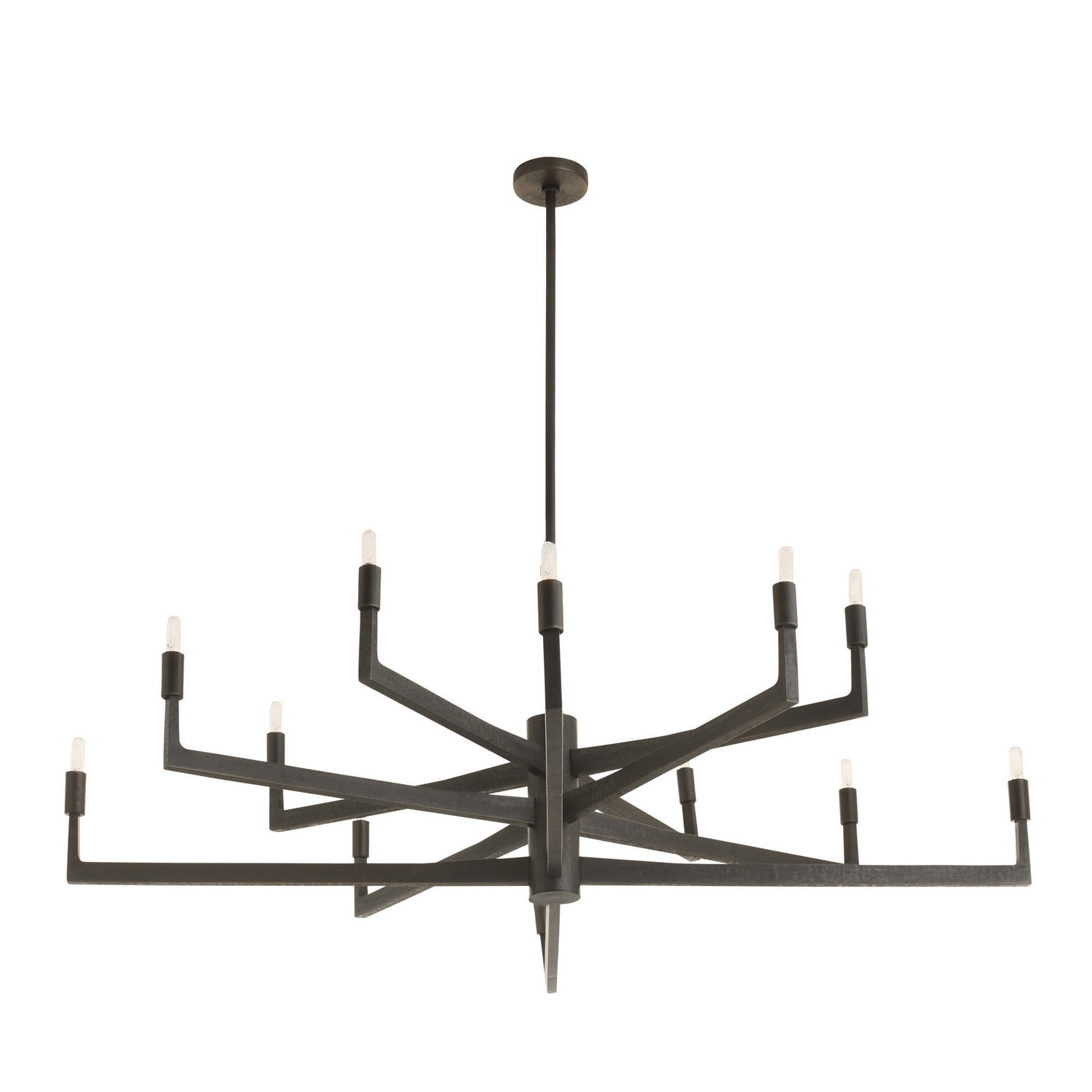 Arteriors - DLC44 - 12 Light Chandelier - Griff - English Bronze