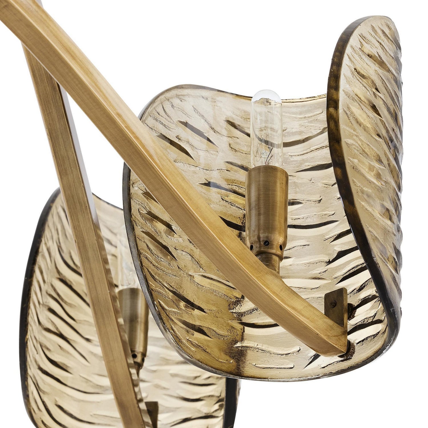 Arteriors - DLI12 - Nine Light Chandelier - Natasha - Antique Brass