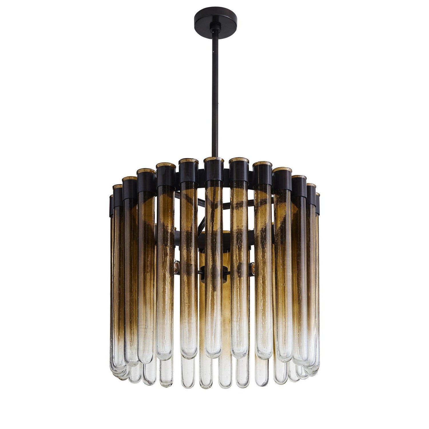 Arteriors - DSI12 - Three Light Chandelier - Maxton - Smokey Ombre