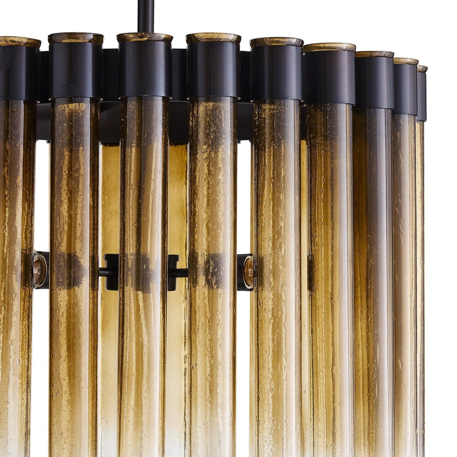 Arteriors - DSI12 - Three Light Chandelier - Maxton - Smokey Ombre