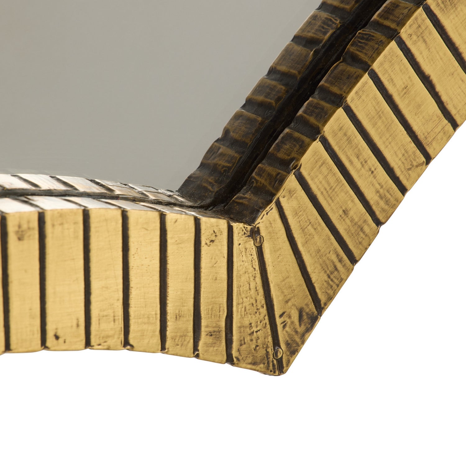Arteriors - WMI94 - Mirror - Monty - Antique Brass