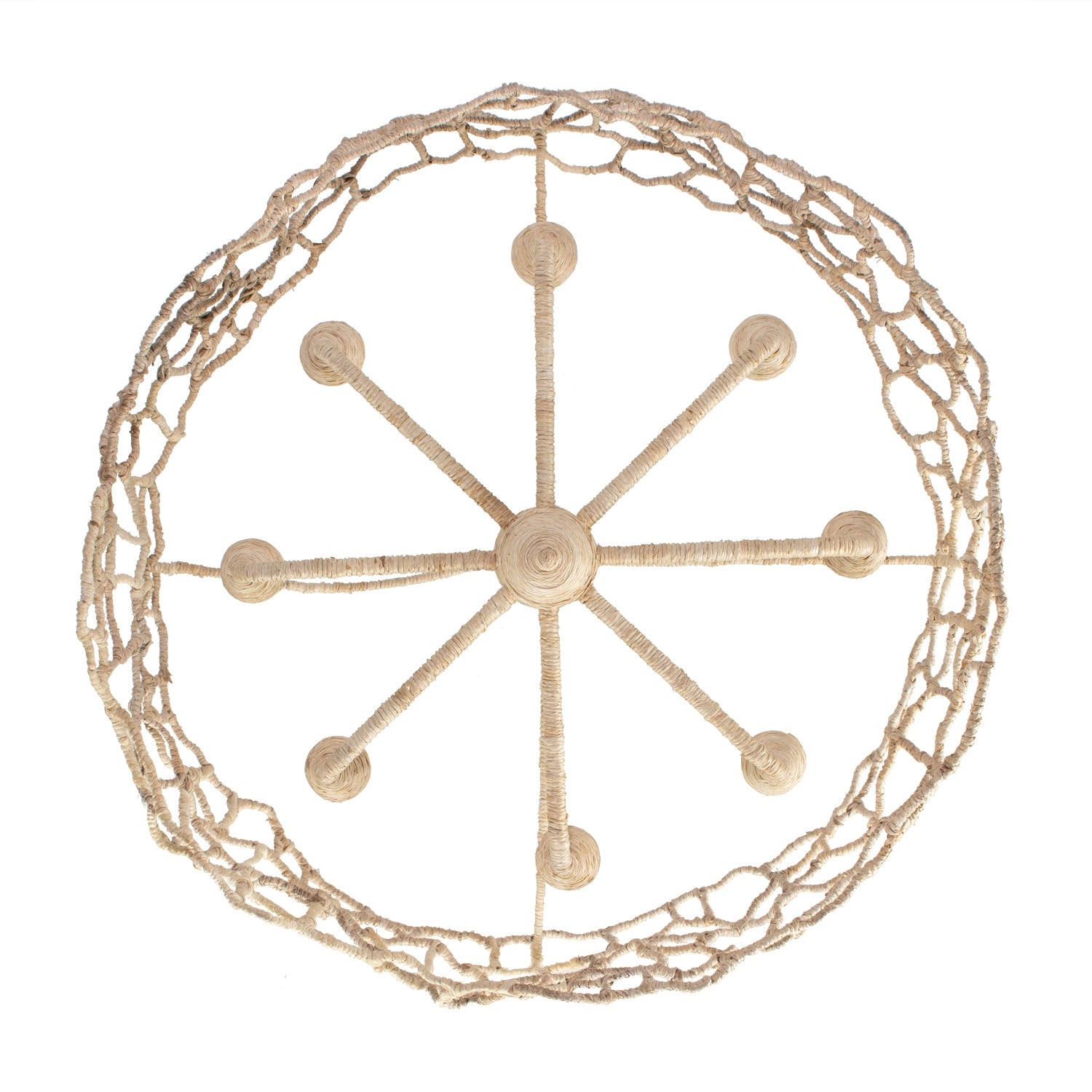 Kalco - 527355WIV - Eight Light Chandelier - Reef - Warm Ivory