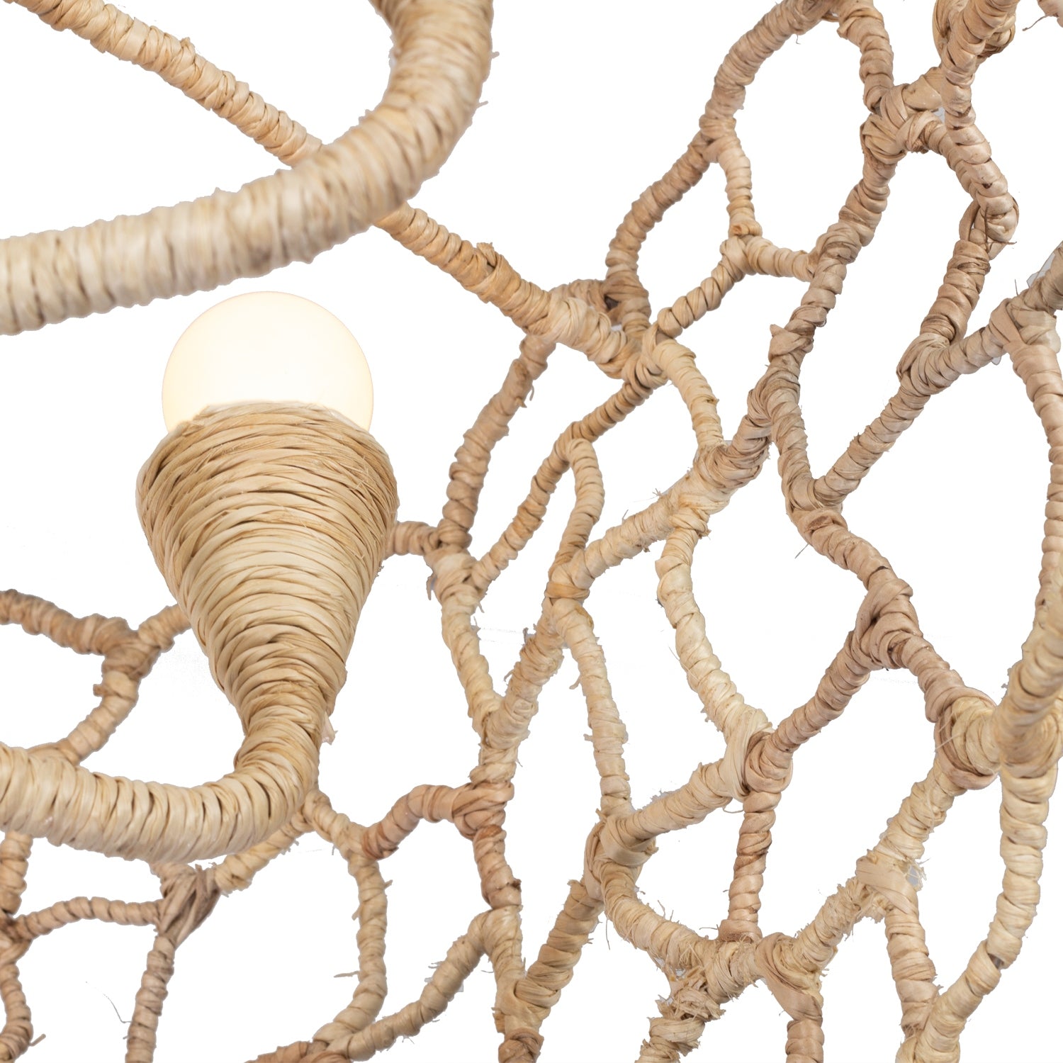 Kalco - 527355WIV - Eight Light Chandelier - Reef - Warm Ivory