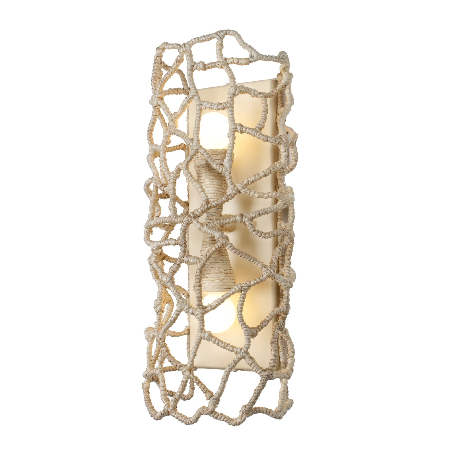 Kalco - 527321WIV - Two Light Wall Sconce - Reef - Warm Ivory