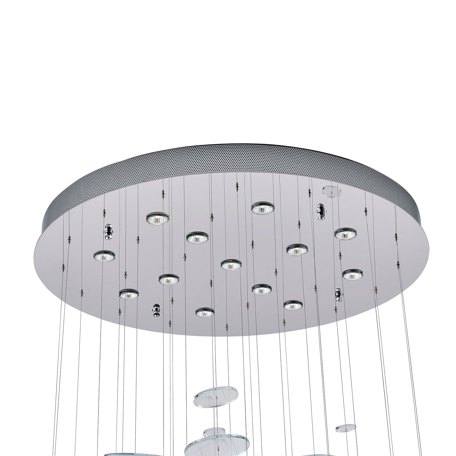 Kalco - 528051CH - 13 Light Chandelier - Spettro - Polished Chrome