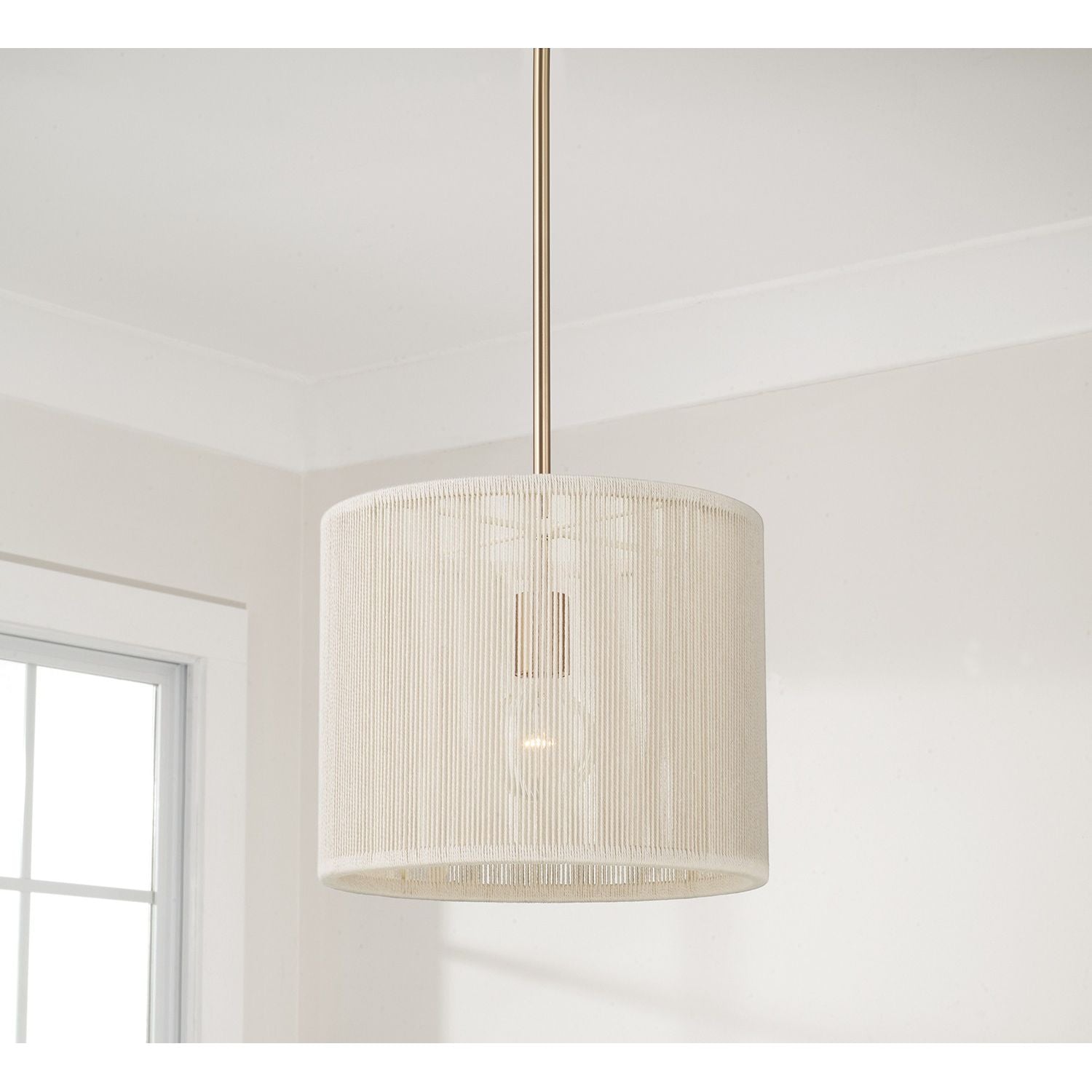 Capital Lighting - 357912MA - One Light Pendant - Tara - Matte Brass