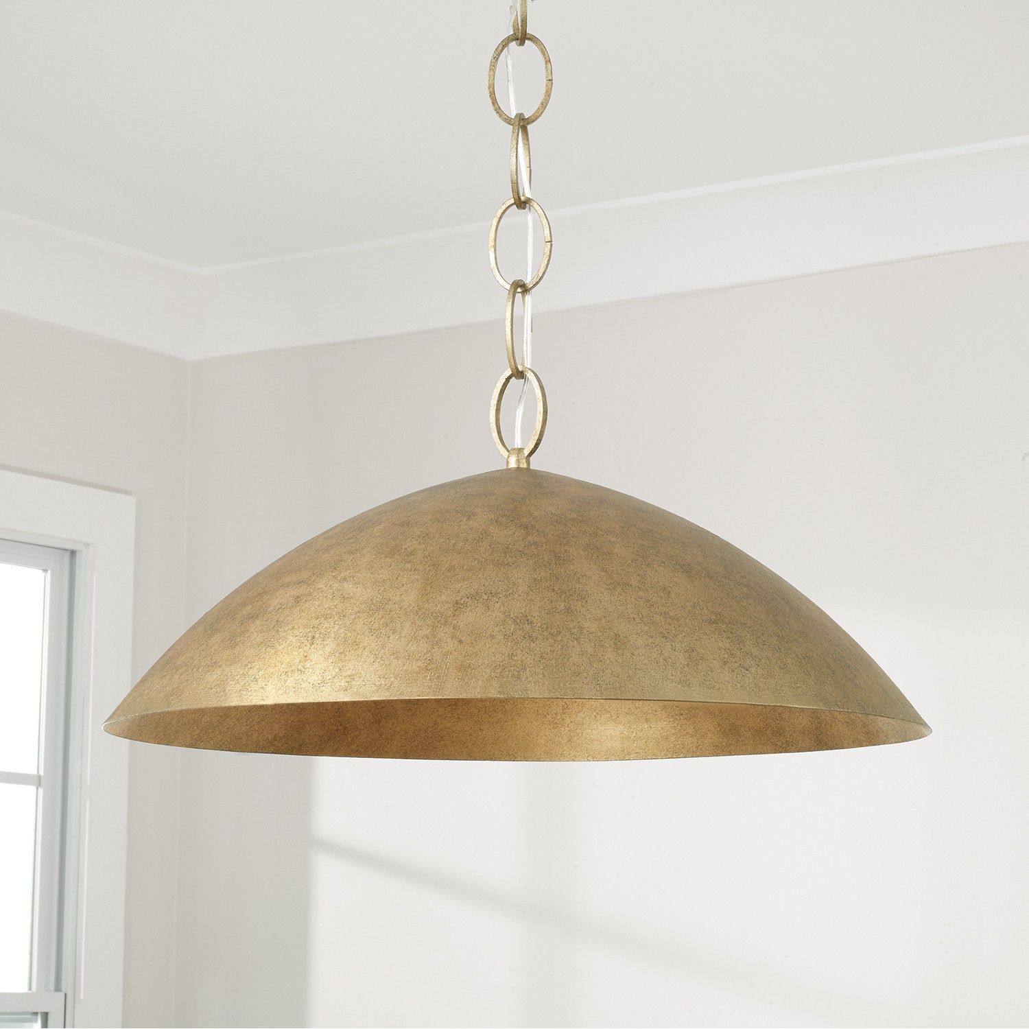 Capital Lighting - 358512FT - LED Pendant - Francesca - Feathered Gold