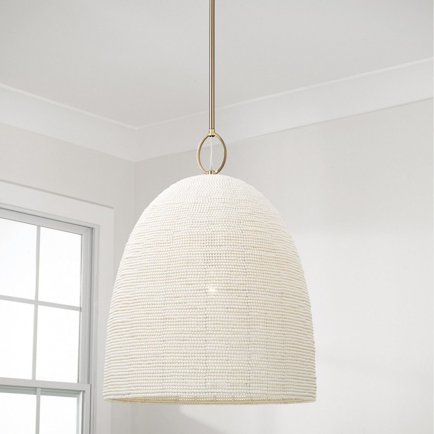 Capital Lighting - 358811AD - One Light Pendant - Natalia - Aged Brass