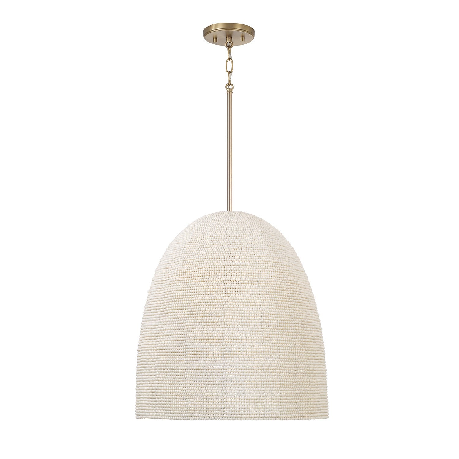 Capital Lighting - 358811AD - One Light Pendant - Natalia - Aged Brass