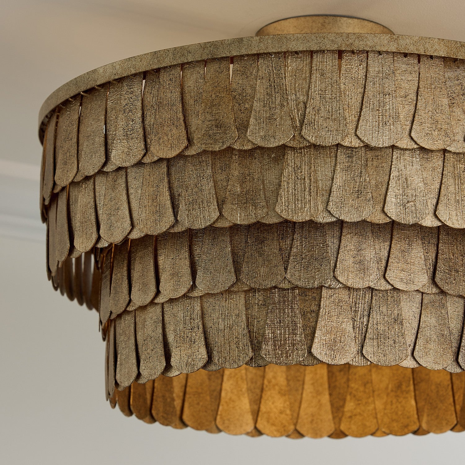 Capital Lighting - 361641AGO - Four Light Pendant - Arden - Ancestral Gold