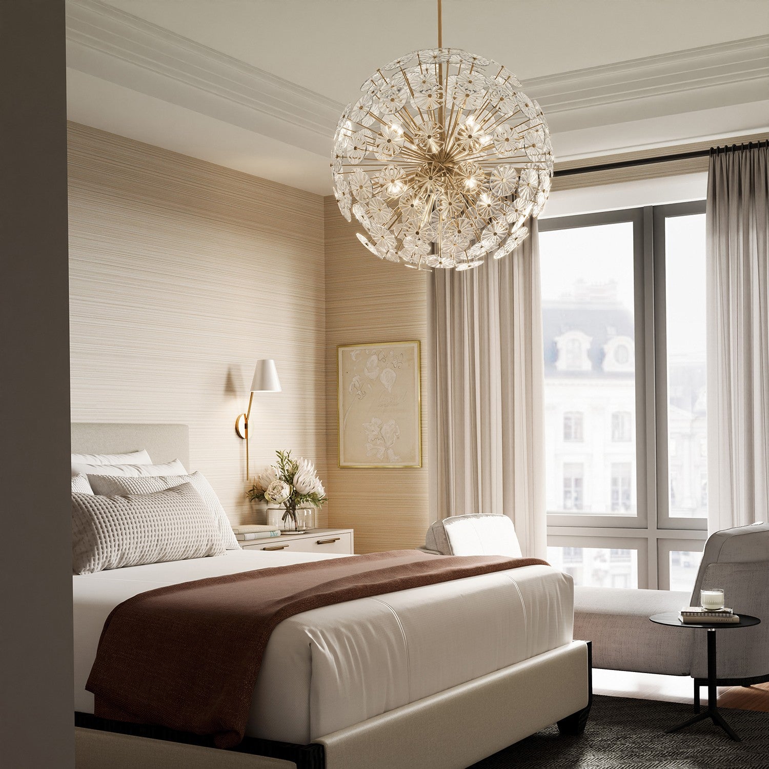 Capital Lighting - 457881MA - Eight Light Chandelier - Emelie - Matte Brass