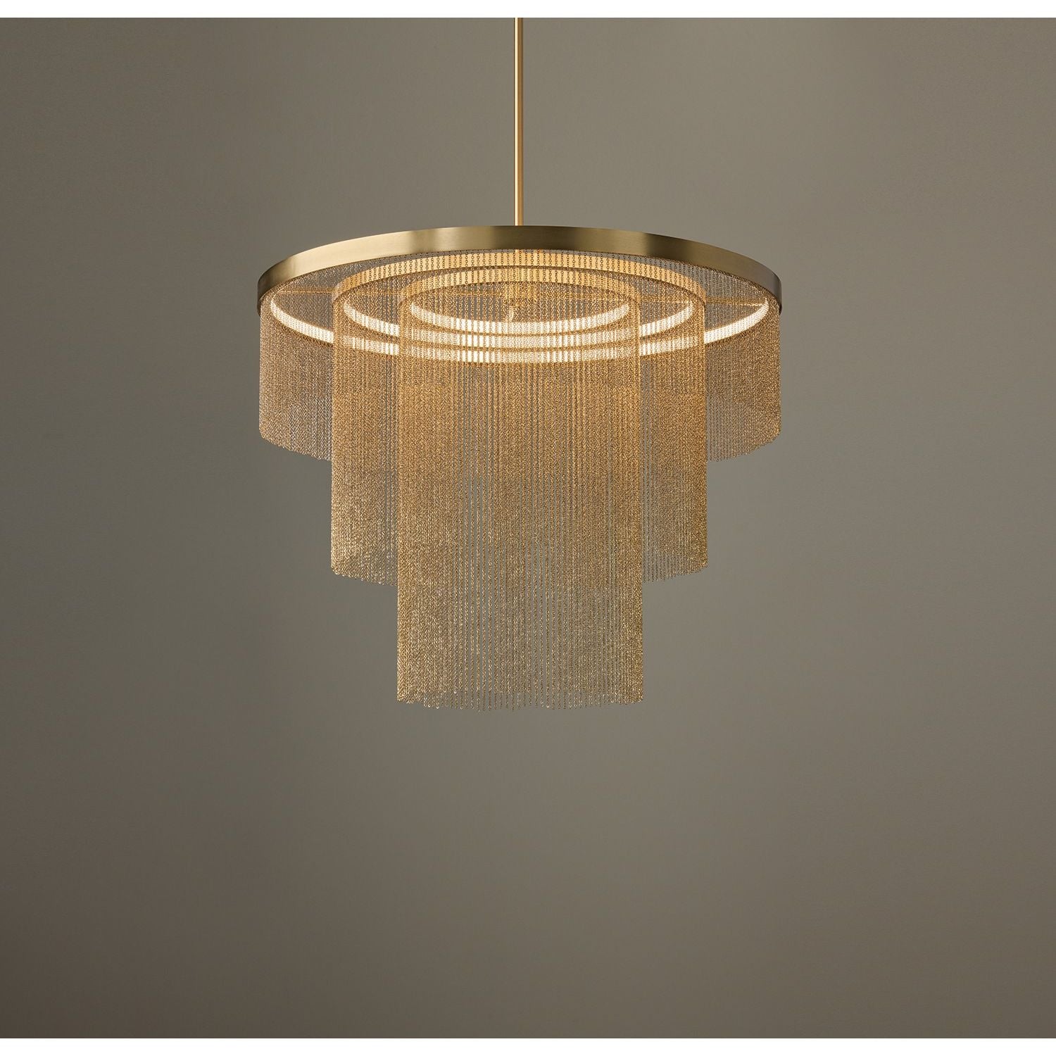 Capital Lighting - 459331AD - LED Chandelier - Rae - Aged Brass